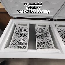 2 peças cestas de freezer ajustáveis para freezer no peito freezer expansível freezer profundo Ho novo comprar usado  Enviando para Brazil