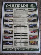 Oakfields rhd lhd for sale Oakfields rhd lhd for sale  BRISTOL