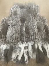 rabbit fur gilet for sale rabbit fur gilet for sale LONDON