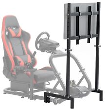 Suporte de monitor USADO ajuste tubo redondo corrida Sim cockpit suporte TV 24-60 polegadas comprar usado  Enviando para Brazil