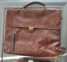Cartable cuir harold d'occasion  Saône