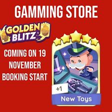 1x Novos Brinquedos Golden Blitz (Envio Rápido) (Mono_poly Go)  comprar usado  Enviando para Brazil