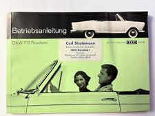 Betriebsanleitung dkw f12 gebraucht kaufen  Bielefeld