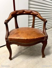 Fauteuil ancien cuir d'occasion  Lormont