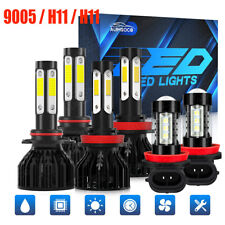 Luz de carro LED + lâmpadas de neblina para Honda City 2016-2018 EX Sedan 4 portas 1.5L 6000K, usado comprar usado  Enviando para Brazil