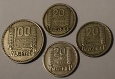 Monnaie algerie pièces d'occasion  Lyon VI