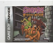 Scooby-Doo Mystery Mayhem Nintendo GBA Apenas Manual Autêntico comprar usado  Enviando para Brazil