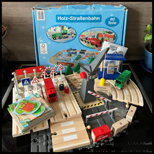 Holzeisenbahn schienen zug gebraucht kaufen  Dresden
