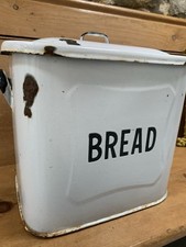 Vintage enamel bread for sale  HEXHAM