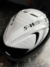 Usado, Capacete Specialized S Works Evade Aero Road Race com estojo Giro branco ciclismo médio comprar usado  Enviando para Brazil
