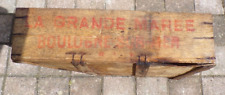 Ancienne caisse bois d'occasion  Dijon