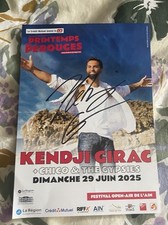 Kendji girac autograph d'occasion  Expédié en Belgium