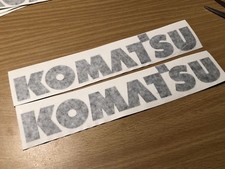 Komatsu black vinyl for sale  Belchertown