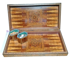 Vintage handmade backgammon for sale  Fords