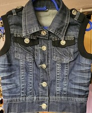 Jeans weste blau gebraucht kaufen  Herten