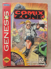 SOMENTE CAIXA DE PAPELÃO autêntica Comix Zone (SEGA Genesis) comprar usado  Enviando para Brazil
