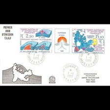 Fdc géologie oblit d'occasion  Crécy-la-Chapelle