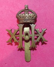 Cap badge 20th for sale  LEEDS