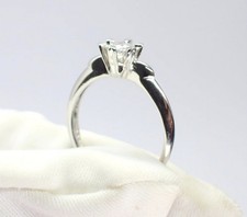 Anillo Platino Y Diamante 0.28Ct, usado comprar usado  Enviando para Brazil