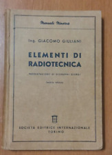 Elementi radiotecnica giacomo usato  Bari