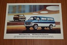 1983 chevy van for sale  Melvindale