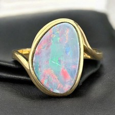 Opal doublet solitaire for sale  CHESTERFIELD