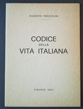 Codice della vita usato  Italia