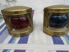 Pair solid brass for sale  LYMINGTON