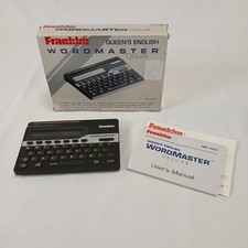 Franklin wordmaster deluxe for sale  IPSWICH