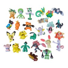 Pokemon Micro Mini Figuras Personagens 1" RLW Nintendo Brinquedos de Vinil Plástico Lote x25 comprar usado  Enviando para Brazil