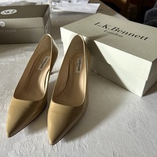 L.k.bennett nude patent for sale  WARRINGTON