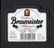 Bieretiketten braumeister wül gebraucht kaufen Bieretiketten braumeister wül gebraucht kaufen  Furth