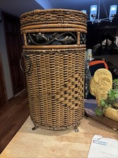 Vintage rattan metal for sale  Monee