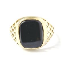 9ct gold onyx for sale  CROYDON