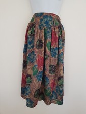 Floral skirt vintage for sale  PLYMOUTH