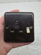 Vintage brown bakelite for sale  NEWQUAY