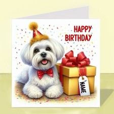 Personalised maltese dog for sale  STOCKTON-ON-TEES