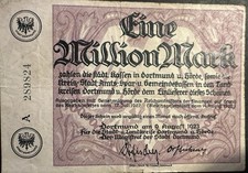 Notgeld million dortmund gebraucht kaufen  Troisdorf