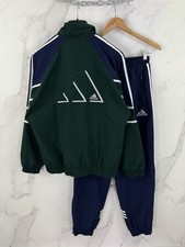 Conjunto Vintage Adidas Tracksuit Listrado Estilo Esporte Rave Tamanho P comprar usado  Enviando para Brazil