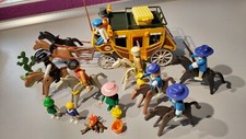 Lot playmobil diligence d'occasion  Metz-