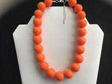 Chunky orange bead for sale  NORTHAMPTON