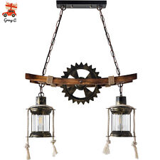 Rustic wood chandelier for sale  Chino