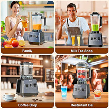 Liquidificador, liquidificadores profissionais Smoothies, liquidificador Max.2400Watts/1000Watts,, usado comprar usado  Enviando para Brazil