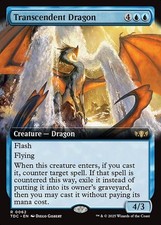 Mtg transcendent dragon usato  Italia