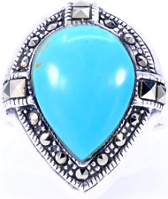 Turquoise marcasite 925 for sale  Washington