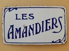 Ancienne plaque émaillée d'occasion  Forcalquier