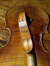 Lote de reparación de violín antiguo P26 Straduari para piezas Upcycle raro segunda mano  Embacar hacia Mexico