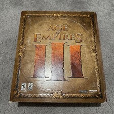 AGE OF EMPIRES 3 EDIÇÃO DE COLECIONADOR PC Big Box jogo quase completo faltando comprar usado  Enviando para Brazil
