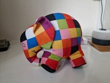 Elmer patchwork elephant for sale  LONDON