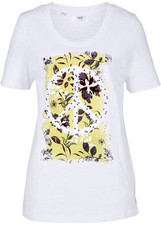 Shirt pailetten weiß gebraucht kaufen  Deutschland